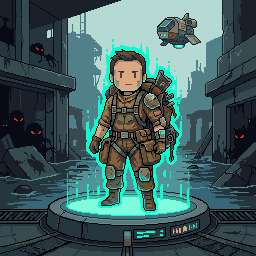 Extraction teleportation pad